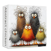 Puzzle astratto con pollo, 1000 pezzi